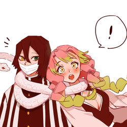This is a pixiv picture whose title is 蛇X恋.
