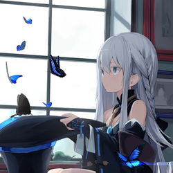 This is a pixiv picture whose title is 識別.