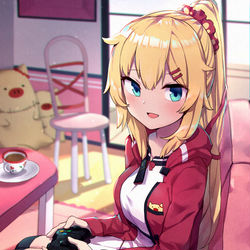 This is a pixiv picture whose title is 赤井はあと.