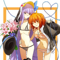 This is a pixiv picture whose title is メルトと水着デート.