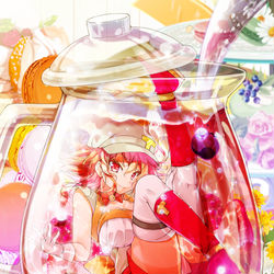 This is a pixiv picture whose title is ティーポットのフルーツティーちゃん.
