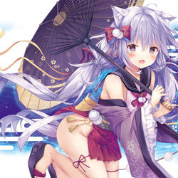 This is a pixiv picture whose title is 和.