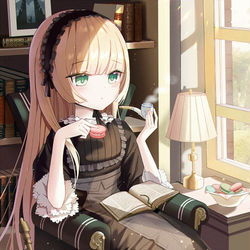 This is a pixiv picture whose title is GOSICK -ゴシック-.