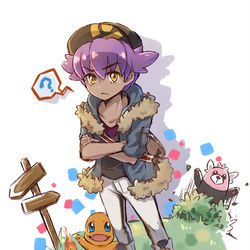 This is a pixiv picture whose title is ダンデ(10)・冒険の始まり.