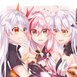This is a pixiv picture whose title is 琪符/符琪落書.