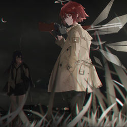 This is a pixiv picture whose title is 1912年的诗.
