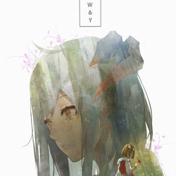This is a pixiv picture whose title is 摸鱼.