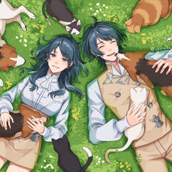 This is a pixiv picture whose title is Summer Uniforms.
