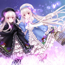 This is a pixiv picture whose title is アリスとありす.