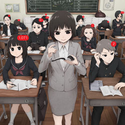 This is a pixiv picture whose title is 気づいてくれ.