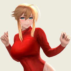 This is a pixiv picture whose title is 乳王.