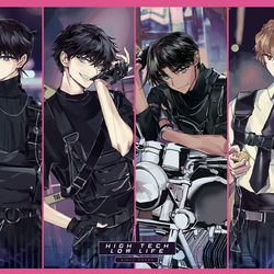 This is a pixiv picture whose title is techwear.