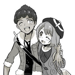 This is a pixiv picture whose title is 剣盾CP.