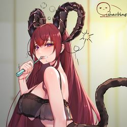 This is a pixiv picture whose title is 懒女人.