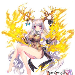 This is a pixiv picture whose title is ブレイブソード×ブレイズソウル.