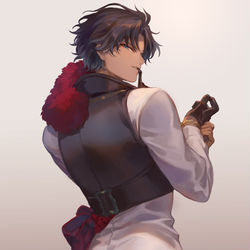 This is a pixiv picture whose title is バーソロミュー.
