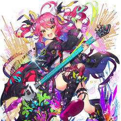 This is a pixiv picture whose title is お仕事【黒ウィズ】「まるぺろデビル ディギィ」.