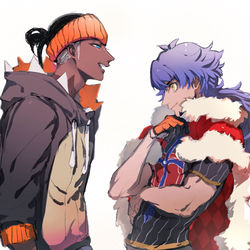 This is a pixiv picture whose title is Rivals.