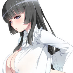 This is a pixiv picture whose title is ブラ外しりんりん.