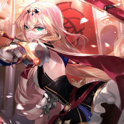 This is a pixiv picture whose title is Judgement.