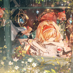This is a pixiv picture whose title is Dream Diary.