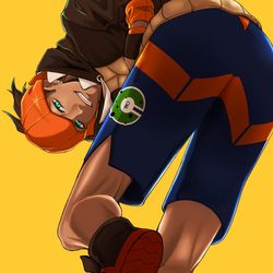This is a pixiv picture whose title is キバナさん.