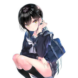 This is a pixiv picture whose title is セーラー服.