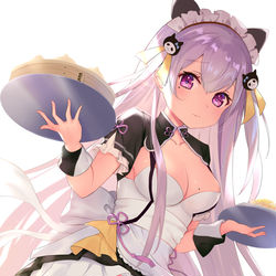 This is a pixiv picture whose title is メイド天ちゃん.