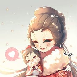 This is a pixiv picture whose title is あら,あったかい?.