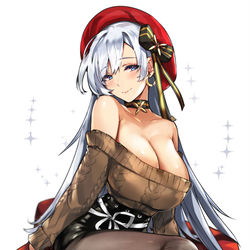 This is a pixiv picture whose title is 碧蓝航线 ベルファスト.