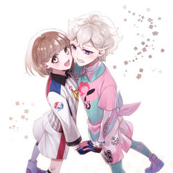 This is a pixiv picture whose title is ビトユウ.