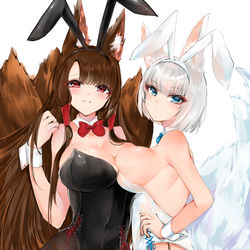 This is a pixiv picture whose title is 赤城加賀.