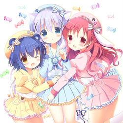 This is a pixiv picture whose title is チマメ隊ともふもふする？.