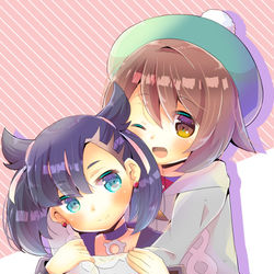 This is a pixiv picture whose title is ユウリとマリィ.