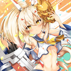 This is a pixiv picture whose title is 綾波.