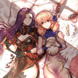 This is a pixiv picture whose title is ジェニーとソニア.