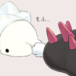 This is a pixiv picture whose title is ユキハミとナマコブシ.