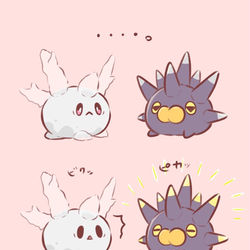 This is a pixiv picture whose title is バチンウニ光る.