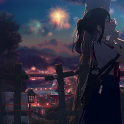 This is a pixiv picture whose title is 消夏.