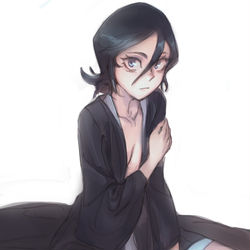 This is a pixiv picture whose title is BLEACH.