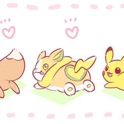 This is a pixiv picture whose title is ワンパチのおしり.