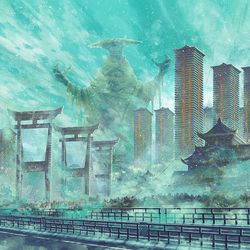 This is a pixiv picture whose title is 巫撃課　鏑矢班.