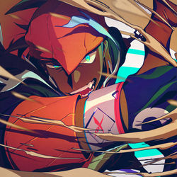 This is a pixiv picture whose title is 吹けよ風　呼べよ砂嵐.