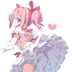 This is a pixiv picture whose title is 鹿目まどか.