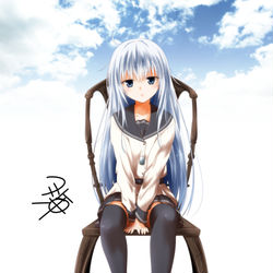 This is a pixiv picture whose title is 初見殺し.