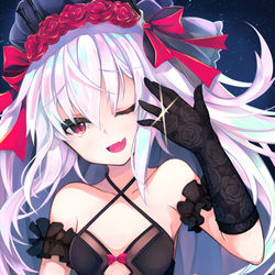 This is a pixiv picture whose title is ヴァンパイア.