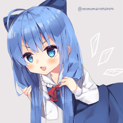 This is a pixiv picture whose title is ロングチルノ.
