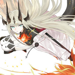 This is a pixiv picture whose title is Arknights.