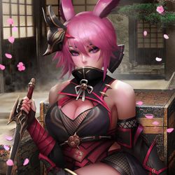 This is a pixiv picture whose title is Yae Sakura.