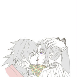 This is a pixiv picture whose title is Chu♡.